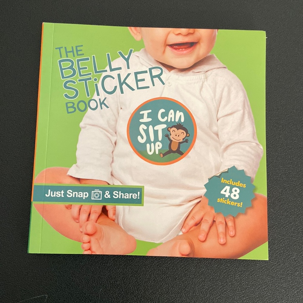 New sticker book newborn